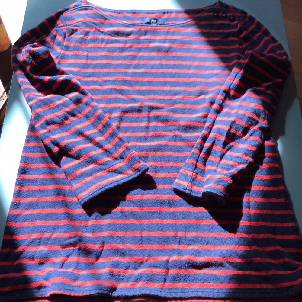 Gap Holiday ‘10 Boat Neck 3/4 Sleeved Shirt